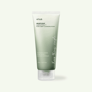 Heartleaf Quercetinol Deep Cleansing Foam 150ml foaming facial cleanser