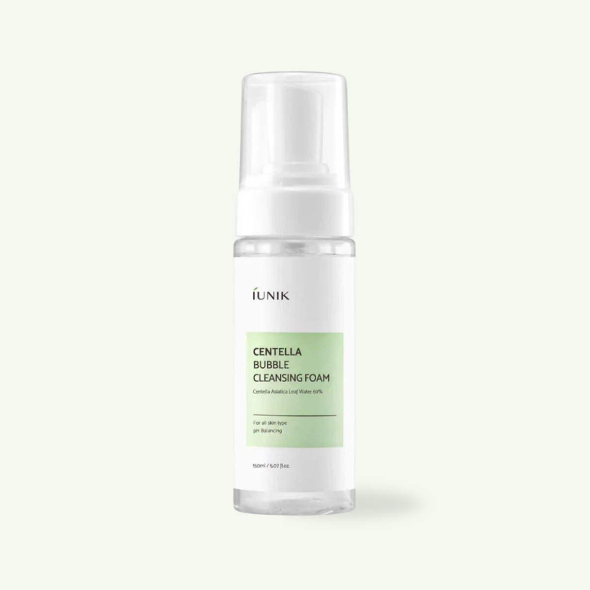Centella Bubble Cleansing Foam 150ml foaming facial cleanser