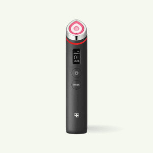 AGE-R Booster Pro Black handheld facial beauty device