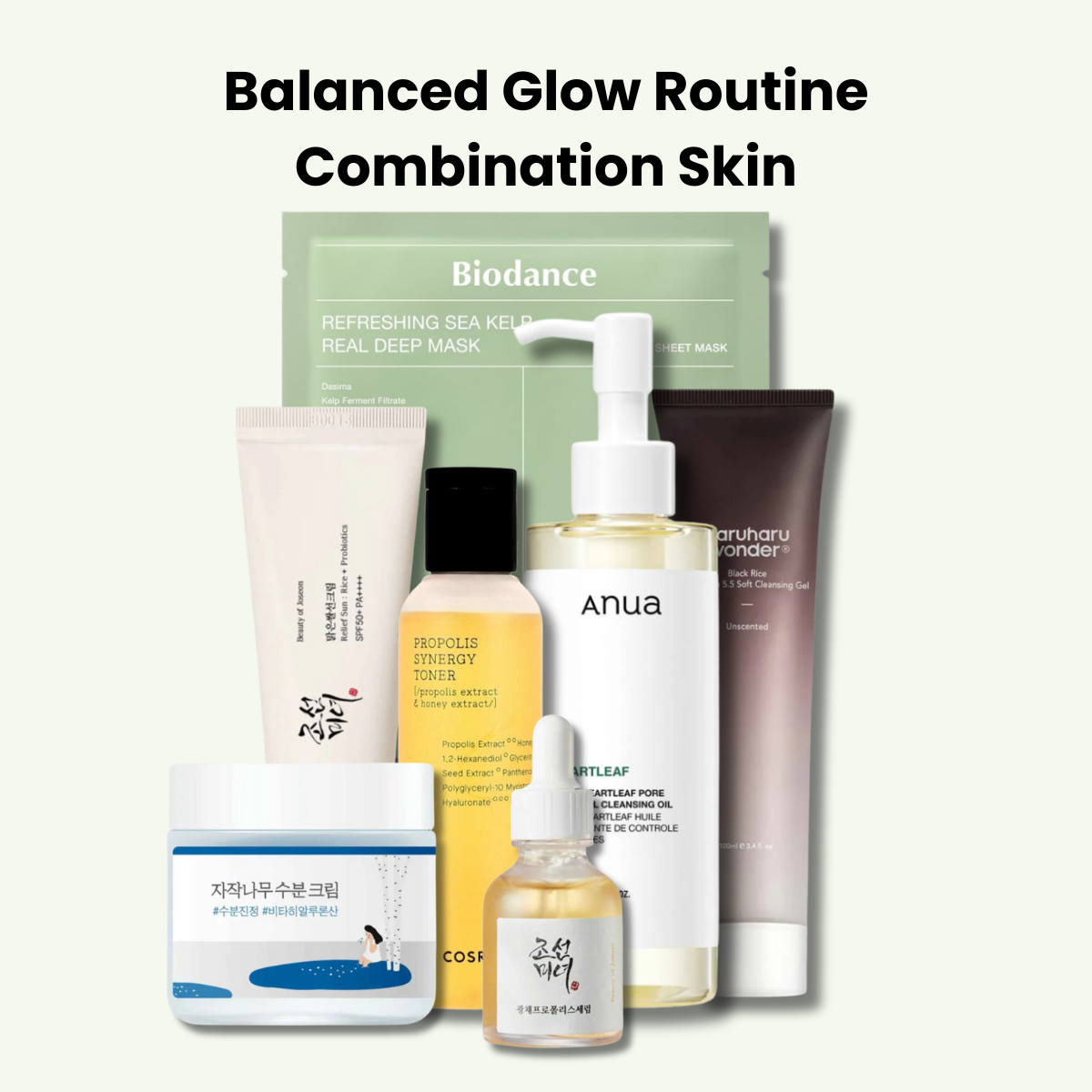 Combination Skin Skincare Routine | Korean Balance Set